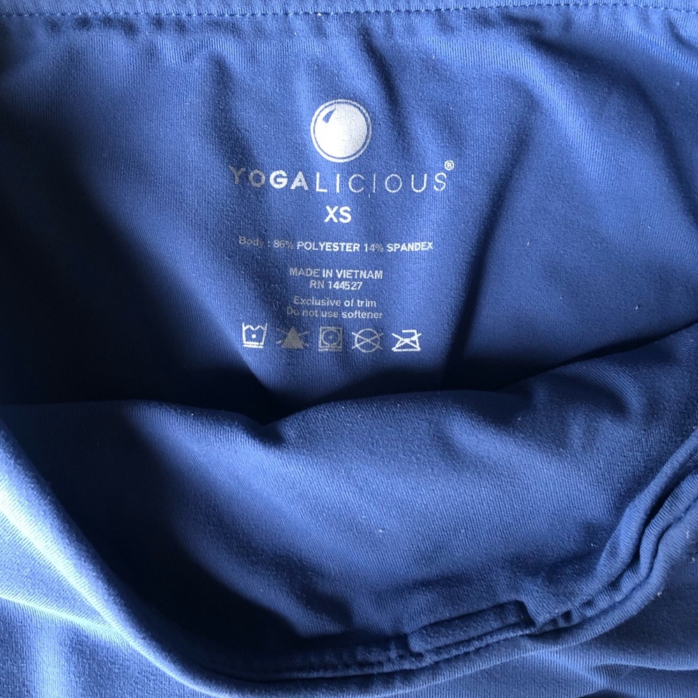 Blue Yogalicious Leggings - Picture 4 of 5